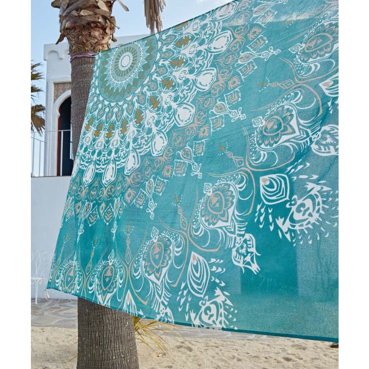 【チャイハネ】マンダラ模様ループ付きマルチクロス270 | アミナコレクション  | 詳細画像2 