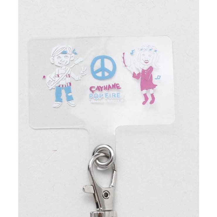 【チャイハネ】Amina×grn×POP FIRE スマホストラップ | アミナコレクション  | 詳細画像2 