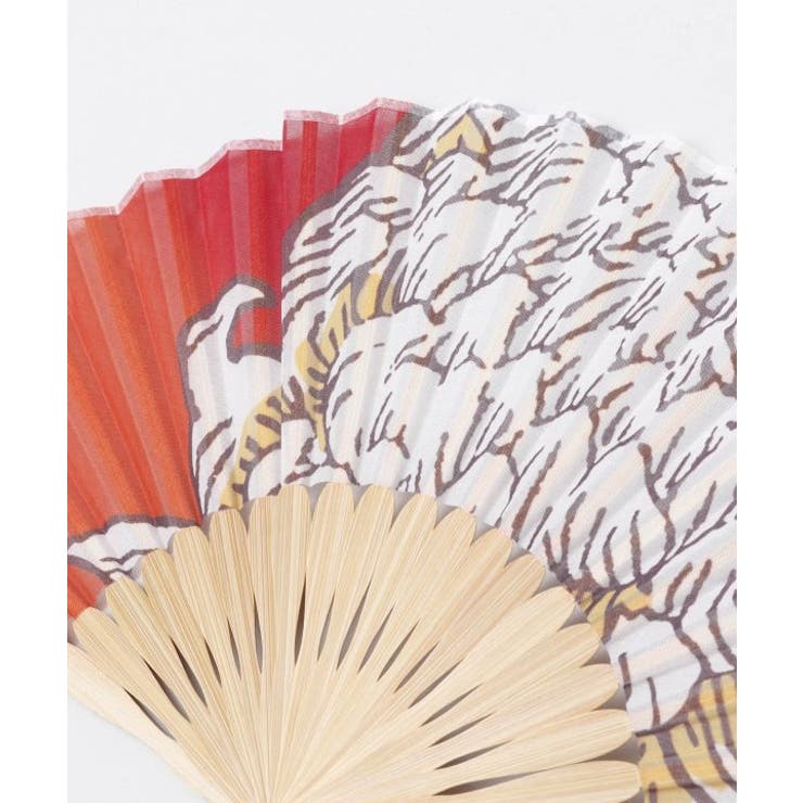 【カヤ】花一輪扇子 | アミナコレクション  | 詳細画像2 