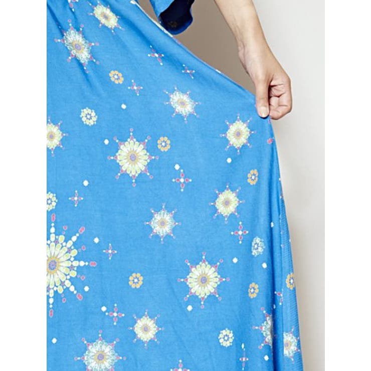 【チャイハネ】イスラミック風プリントワンピース | アミナコレクション  | 詳細画像2