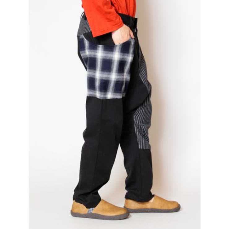 Y's ウールチェックサルエルパンツ ワイズ LIMIfeu ヨウジヤマモト Y's