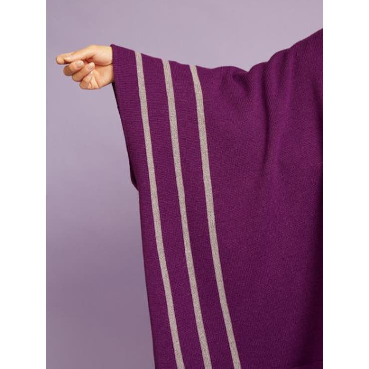 カヤ】-attakee- 菊紋羽織り ビッグシルエットニットカーディガン[品番