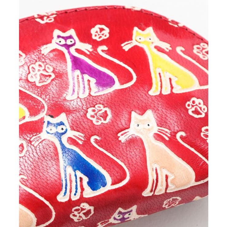 【チャイハネ】インド伝統山羊革細工 サンティニミニポーチ | アミナコレクション  | 詳細画像3 