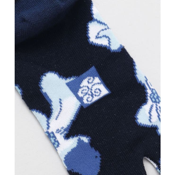 【カヤ】足袋型くつ下23～25cm 花水木 | アミナコレクション  | 詳細画像3 