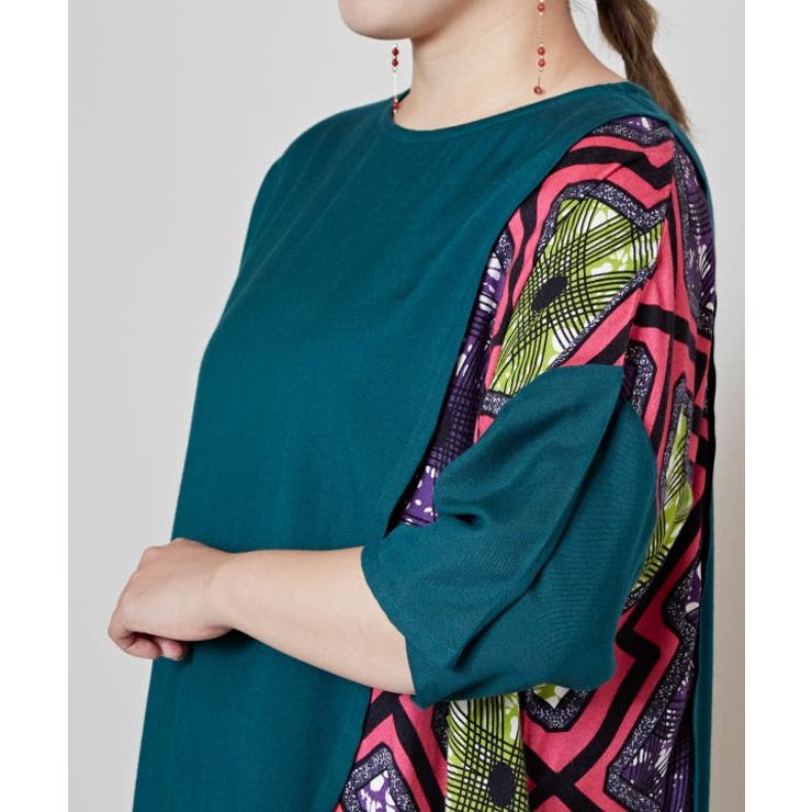 【チャイハネ】ラフィキワンピース | アミナコレクション  | 詳細画像3 