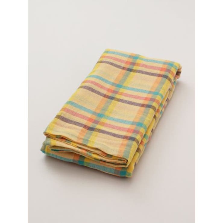 【チャイハネ】マドラスチェックベッドカバーシングルサイズ | アミナコレクション  | 詳細画像3 