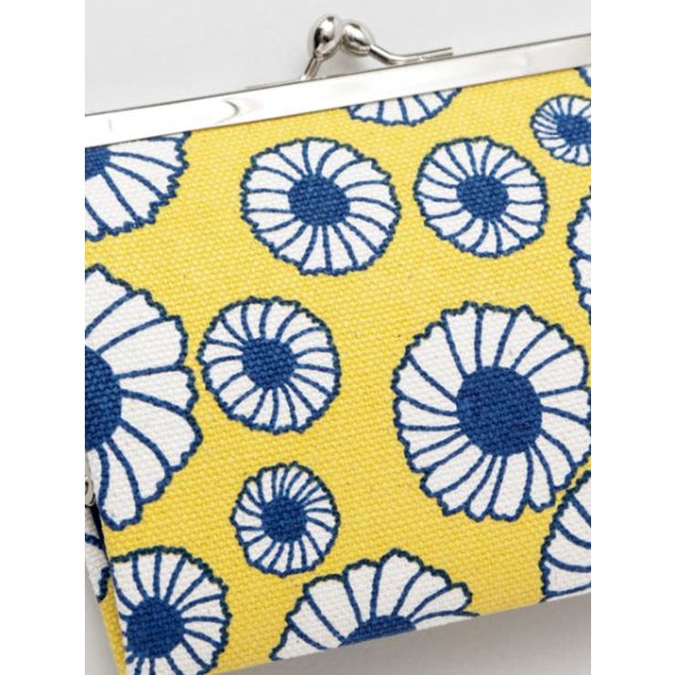 【カヤ】東欧風プリント帆布がま口財布 | アミナコレクション  | 詳細画像4 