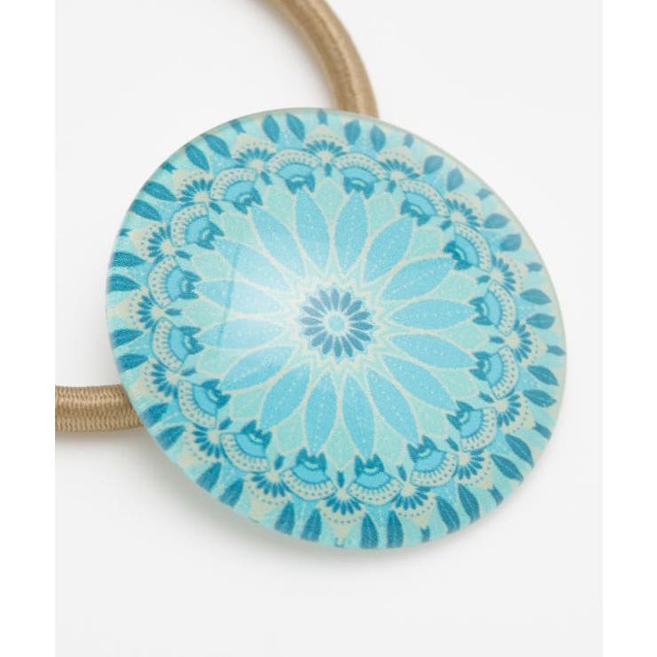 【チャイハネ】曼荼羅模様ガラスヘアゴム | アミナコレクション  | 詳細画像5 