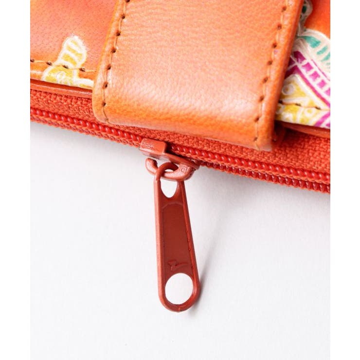 【チャイハネ】インド伝統山羊革細工 サンティニウォレット 長財布 | アミナコレクション  | 詳細画像4 