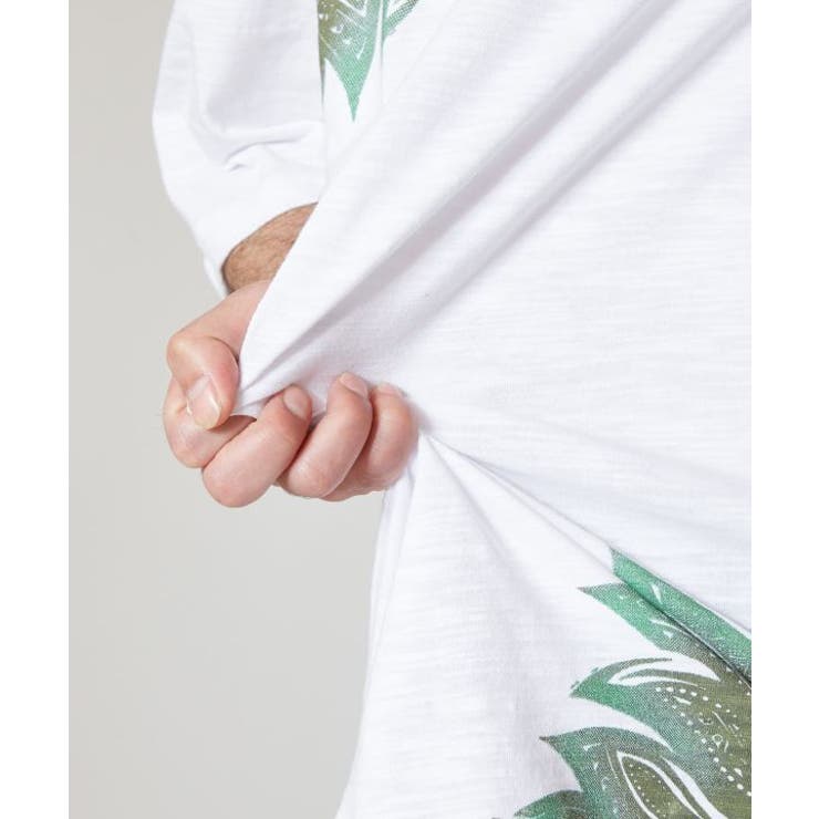 【チャイハネ】リゾートトライバルメンズTシャツ | アミナコレクション | 詳細画像5 