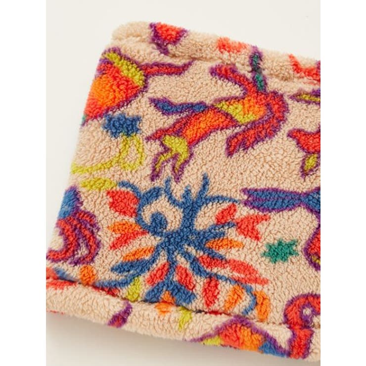 【チャイハネ】メキシカン柄アミーゴボアネックウォーマー | アミナコレクション  | 詳細画像4