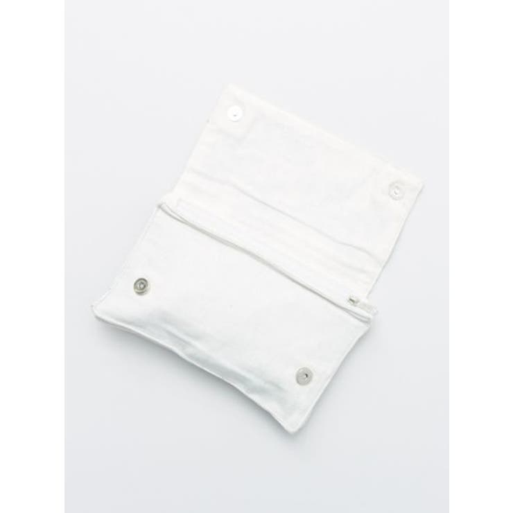 【カヤ】花刺繍ミニクラッチバッグ 平ポーチ | アミナコレクション  | 詳細画像5