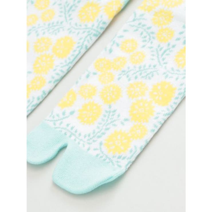 【カヤ】足袋型くつ下23～25cm 白詰草 | アミナコレクション  | 詳細画像5 