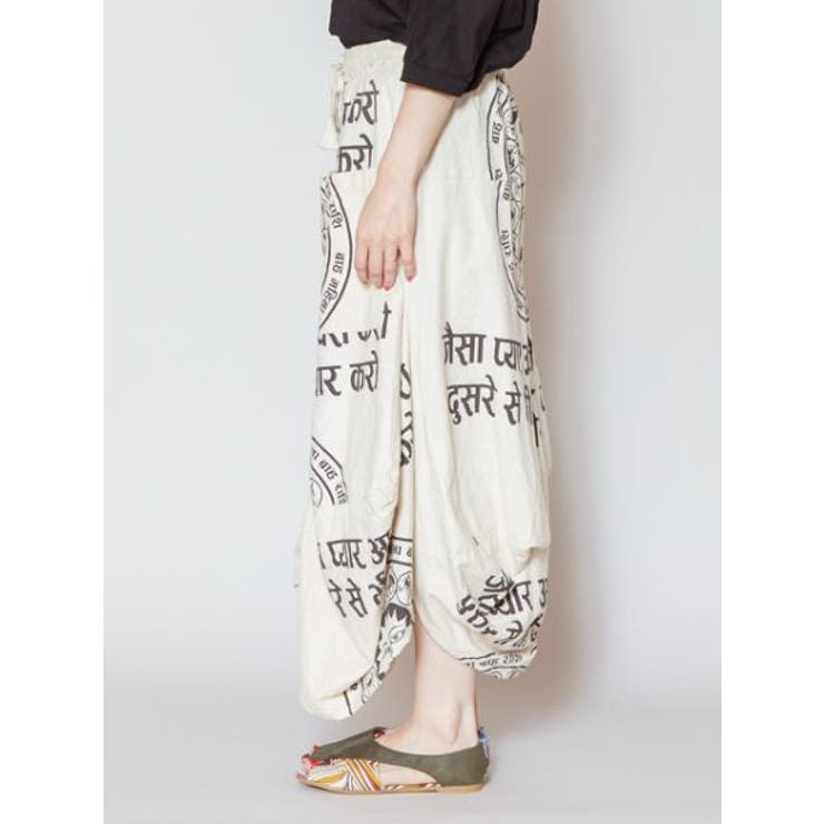 【チャイハネ】星座プリント変形バルーンスカート | アミナコレクション  | 詳細画像5 