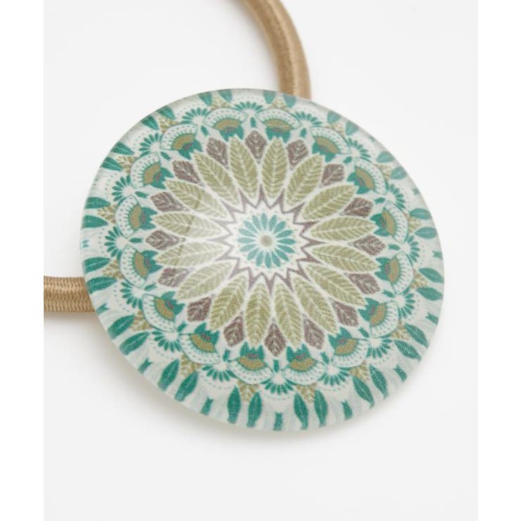 【チャイハネ】曼荼羅模様ガラスヘアゴム | アミナコレクション  | 詳細画像6 