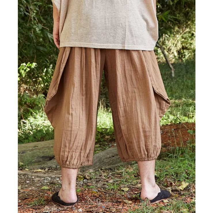 【チャイハネ】ダブルガーゼMEN'S変形パンツ | アミナコレクション | 詳細画像5 