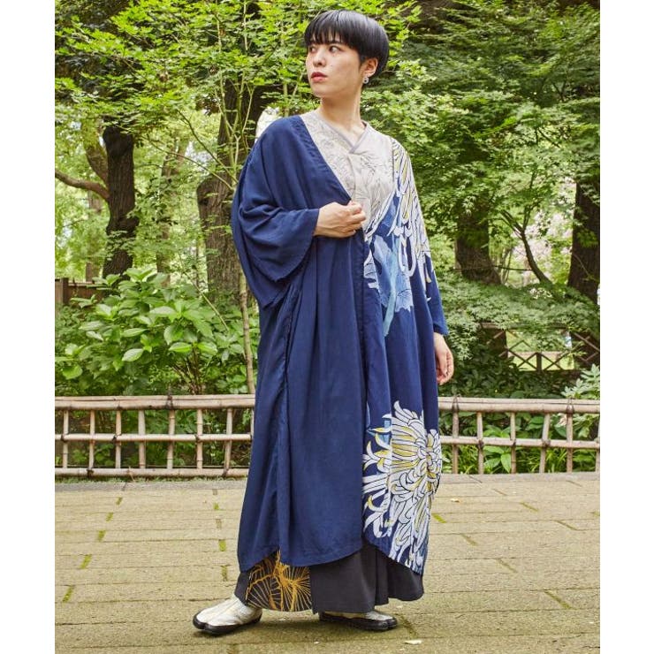 【カヤ】花鳥風月UV長羽織 | アミナコレクション  | 詳細画像5 