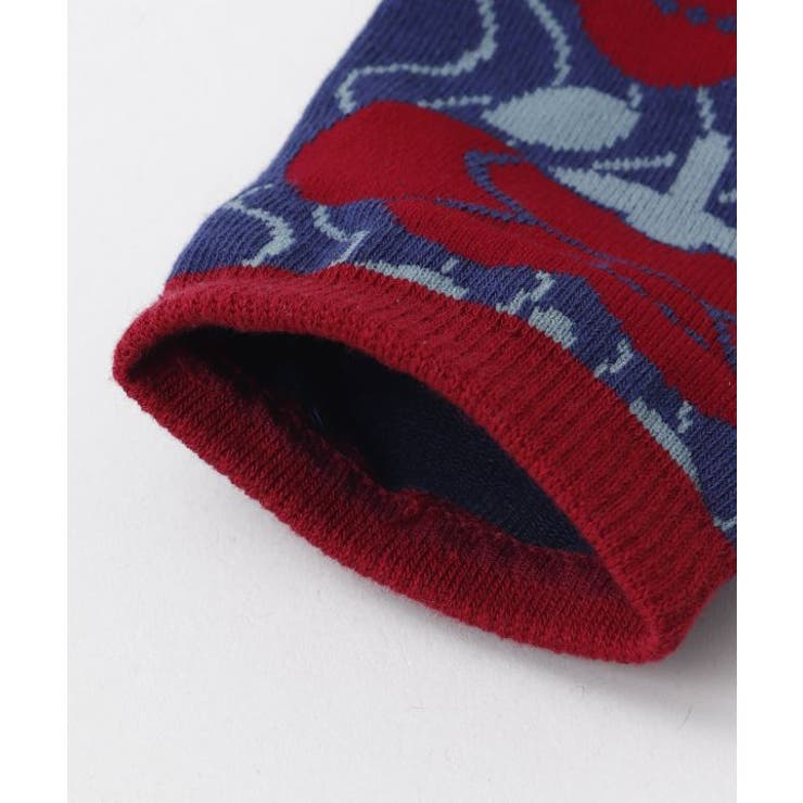 【カヤ】足袋型くつ下23～25cm レトロモダン梅 | アミナコレクション  | 詳細画像5 