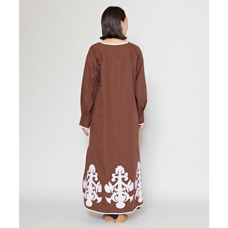 【チャイハネ】アプリクワンピース | アミナコレクション  | 詳細画像5 