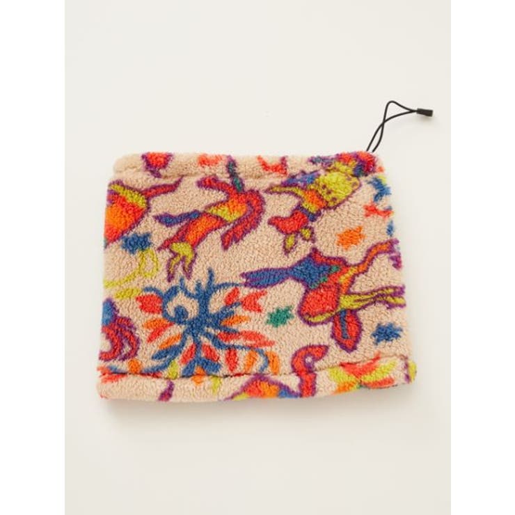 【チャイハネ】メキシカン柄アミーゴボアネックウォーマー | アミナコレクション  | 詳細画像5