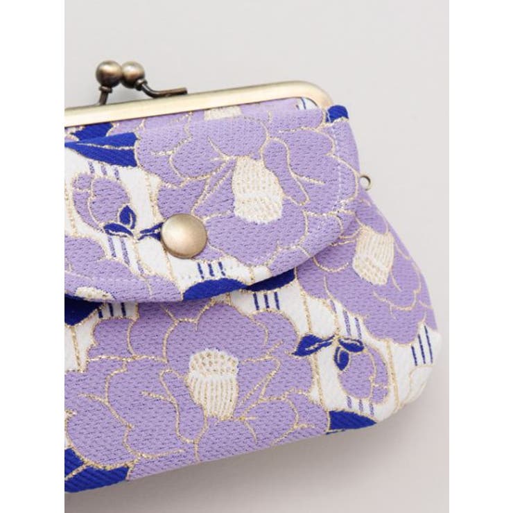 【カヤ】縞椿 親子がま口 | アミナコレクション  | 詳細画像6 