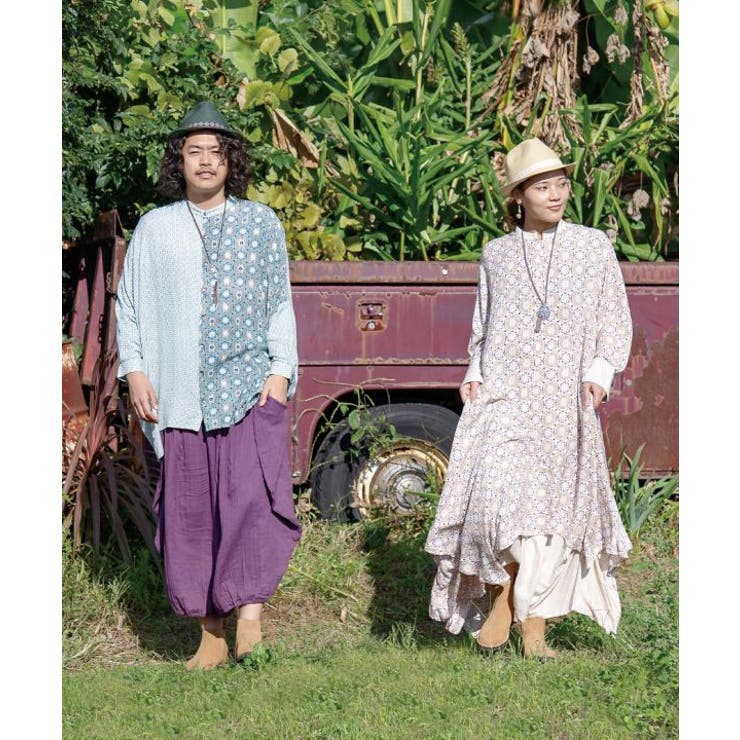 【チャイハネ】ダブルガーゼMEN'S変形パンツ | アミナコレクション | 詳細画像6 