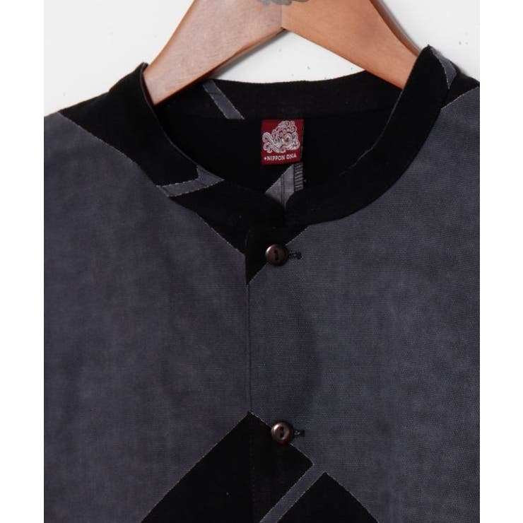 【カヤ】火消し纏メンズシャツ | アミナコレクション | 詳細画像6 