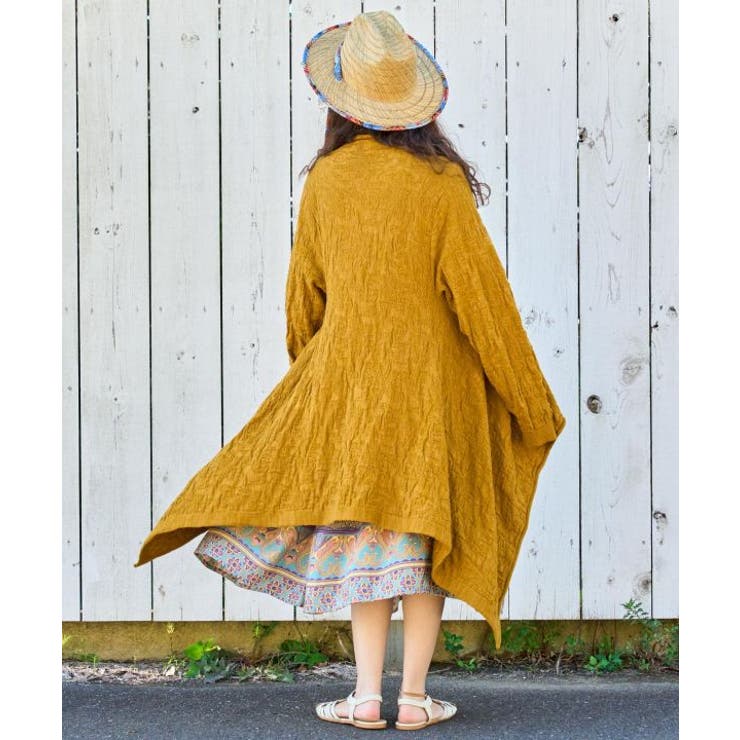 【チャイハネ】ペイズリ柄MEN'Sジャガードニットカーディガン | アミナコレクション | 詳細画像6 