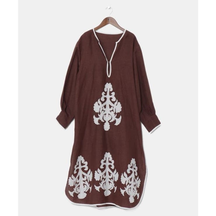 【チャイハネ】アプリクワンピース | アミナコレクション  | 詳細画像6 