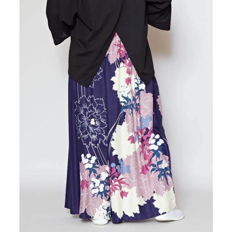 【カヤ】錦秋ならいワイドパンツ | アミナコレクション  | 詳細画像6 