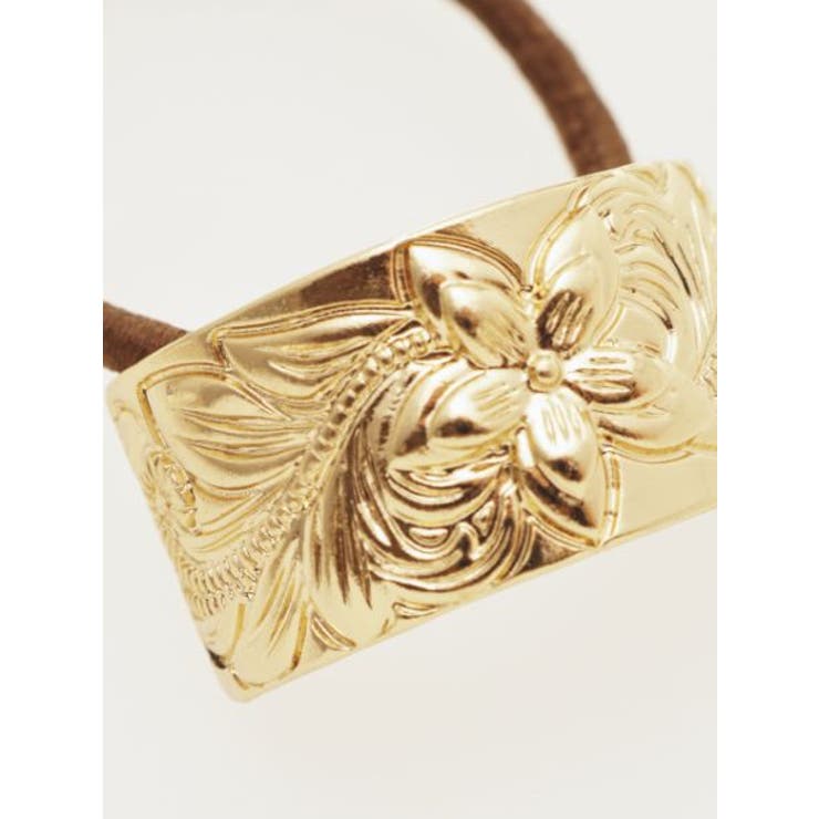 【Kahiko】プルメリアカーブヘアゴム | アミナコレクション  | 詳細画像6 