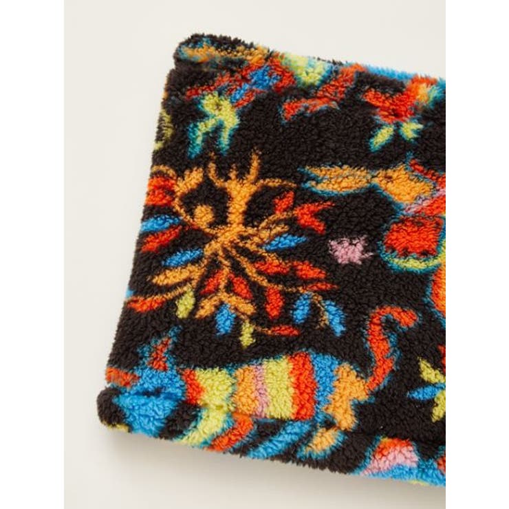 【チャイハネ】メキシカン柄アミーゴボアネックウォーマー | アミナコレクション  | 詳細画像6