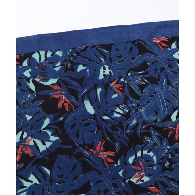 【チャイハネ】リゾートボタニカル柄大風呂敷 | アミナコレクション  | 詳細画像7 