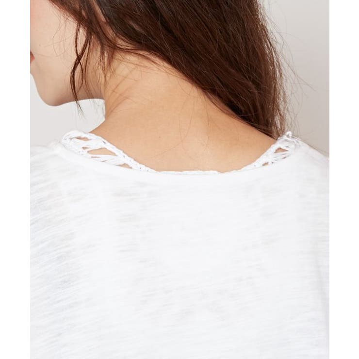 【チャイハネ】ボヘアンフリンジTシャツワンピース | アミナコレクション  | 詳細画像7 