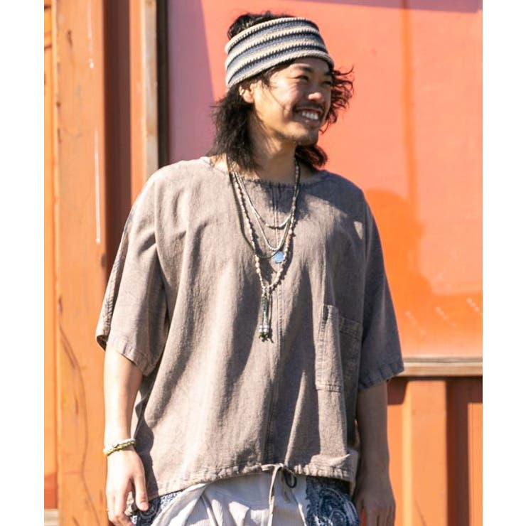 【チャイハネ】アシッド無地MEN'Sトップス | チャイハネ  | 詳細画像1 