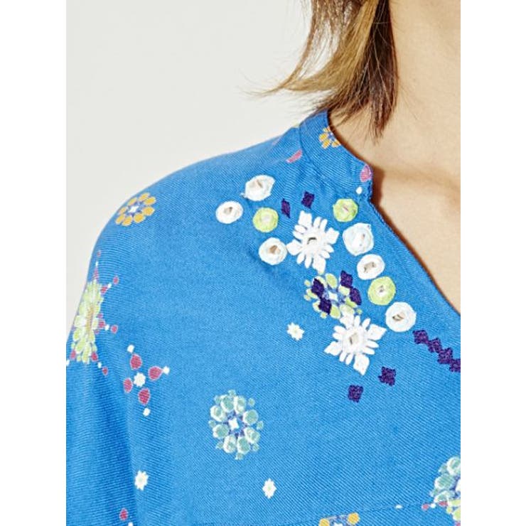 【チャイハネ】イスラミック風プリントワンピース | アミナコレクション  | 詳細画像8