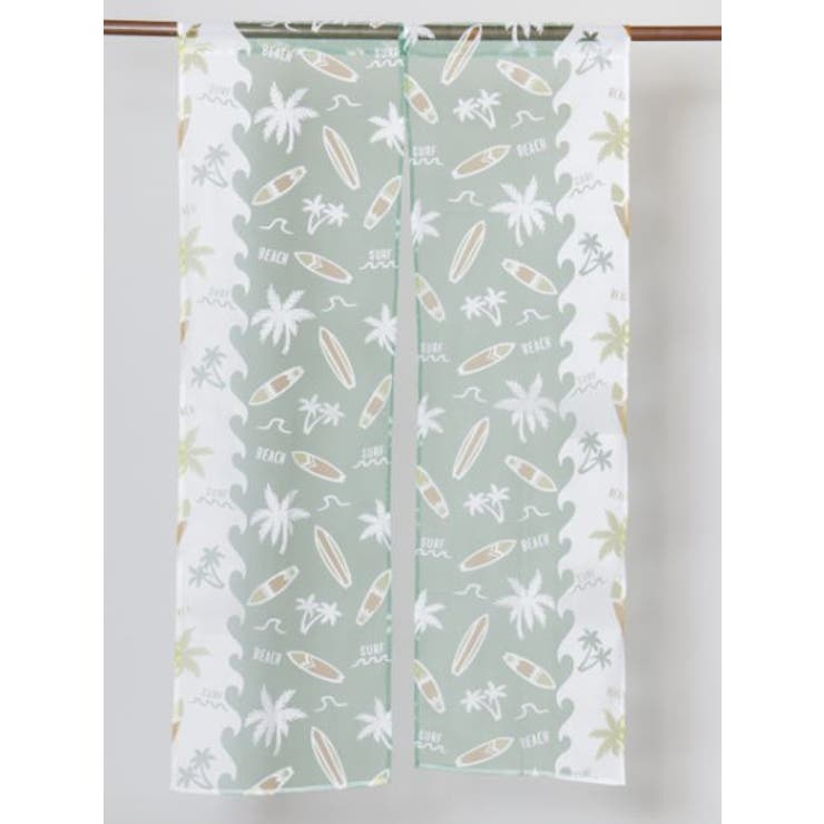 ミント | 【Kahiko】サーフチャプスイのれん | アミナコレクション