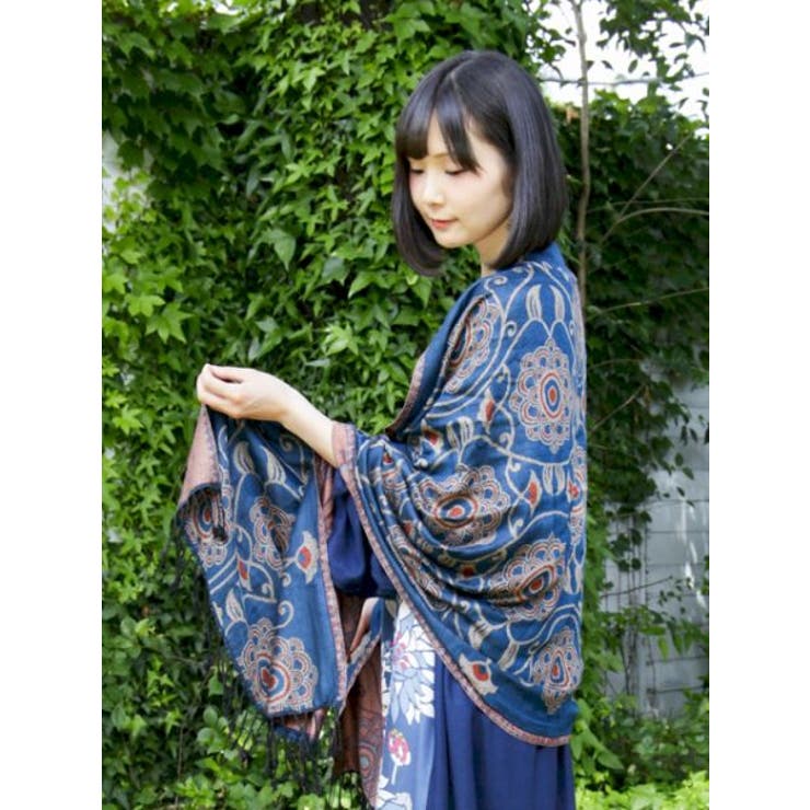カヤ 和モダン牡丹ストール 品番 Acnw チャイハネ チャイハネ のレディースファッション通販 Shoplist ショップリスト