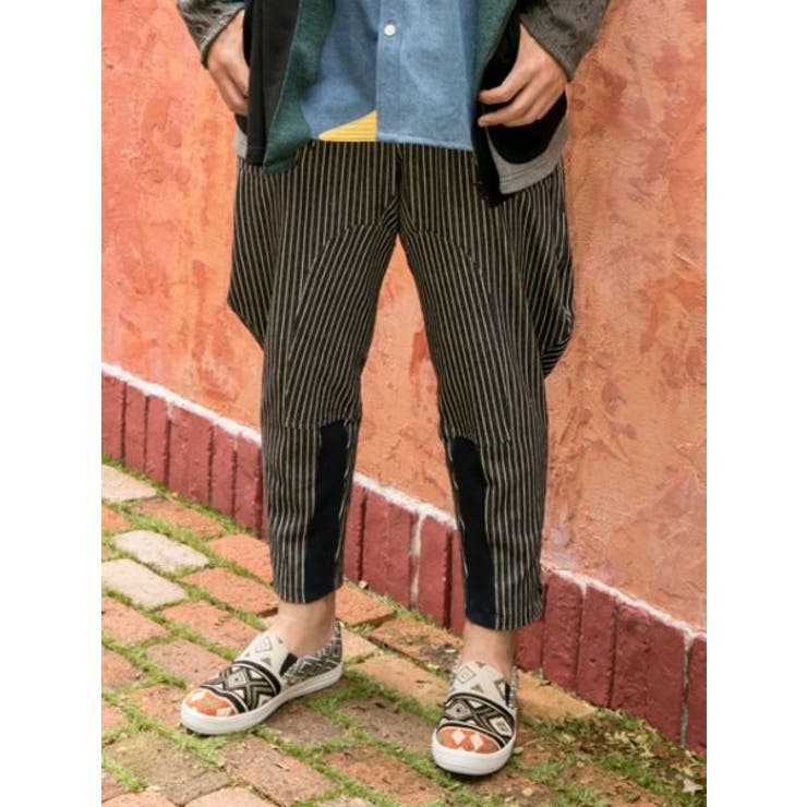 チャイハネ Yul ヴィンテージストライプメンズパンツ 品番 Acnw チャイハネのメンズ ファッション通販 Shoplist ショップリスト