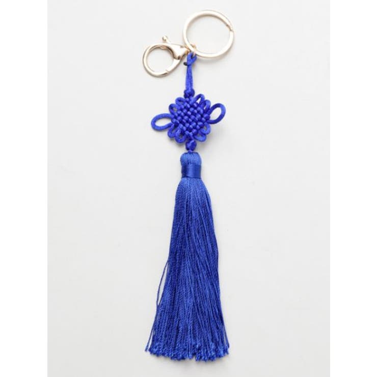 ブルー | 【チャイハネ】チャイナタッセルチャーム | アミナコレクション