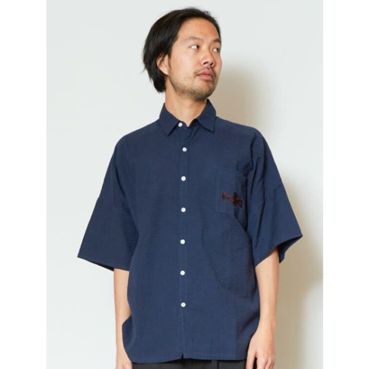 チャイハネ インド綿サッカー生地men Sシャツ 品番 Acnw チャイハネのメンズファッション通販 Shoplist ショップリスト