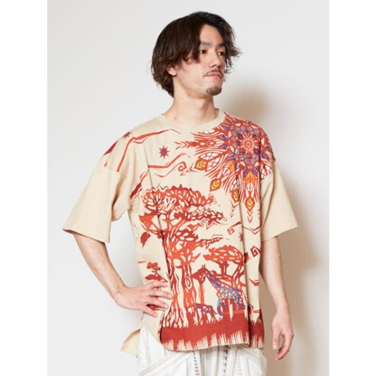 チャイハネ サバンナビッグシルエットメンズtシャツ 品番 Acnw チャイハネ のメンズファッション通販 Shoplist ショップリスト