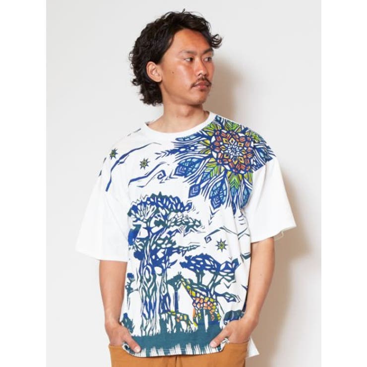 チャイハネ サバンナビッグシルエットメンズtシャツ 品番 Acnw チャイハネ のメンズファッション通販 Shoplist ショップリスト