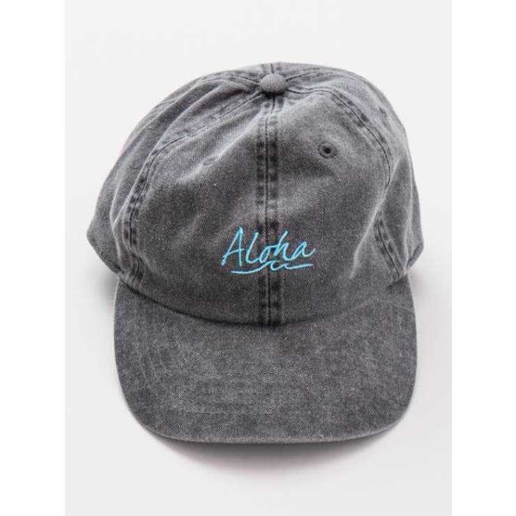 ブラック | 【Kahiko】Aloha カラーキャップ | アミナコレクション 