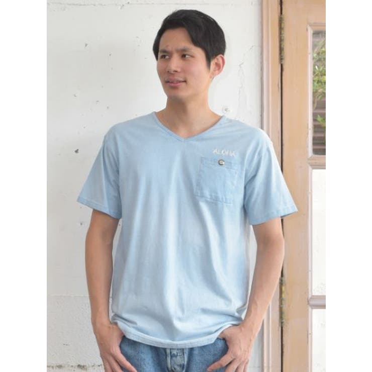 Kahiko アロハコンチョvネックメンズtシャツ 品番 Acnw チャイハネ のメンズファッション通販 Shoplist ショップリスト