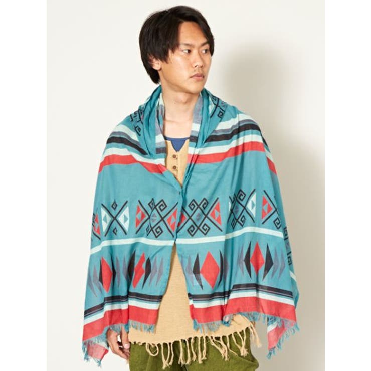 KAPITAL キャピタル ストール ポンチョ 2way オルテガ ネイティブ KAPITAL キャピタル ストール ポンチョ 2way オルテガ