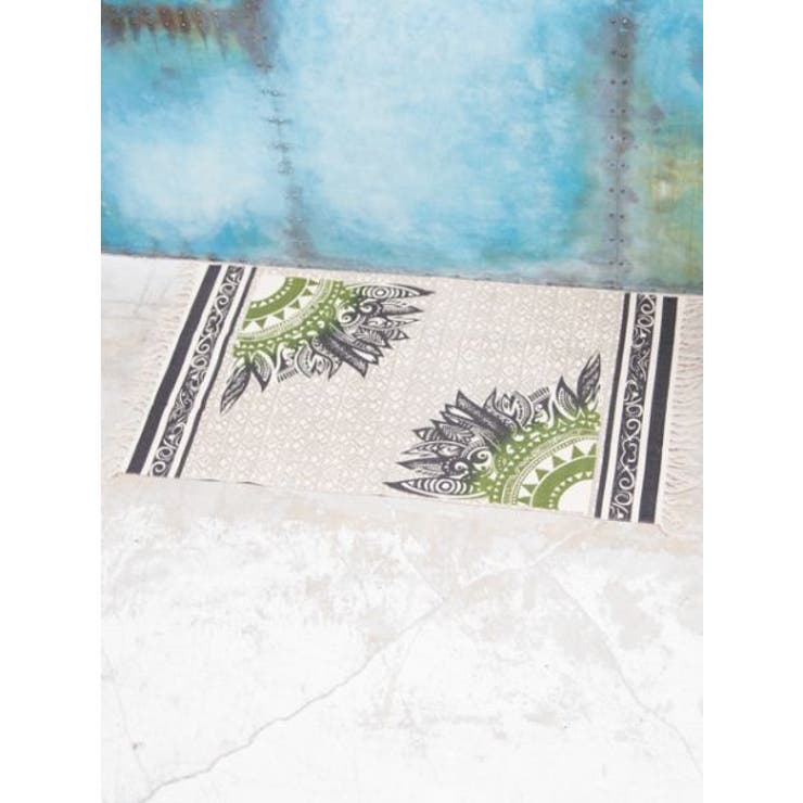 ホワイト | 【チャイハネ】ネイダーラマット約150cm | アミナコレクション 