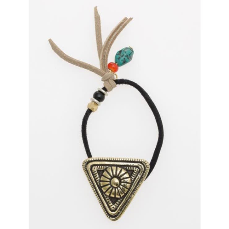 ゴールド系その他6 | 【チャイハネ】コンチョ風ネイティブモチーフヘアゴム | アミナコレクション 