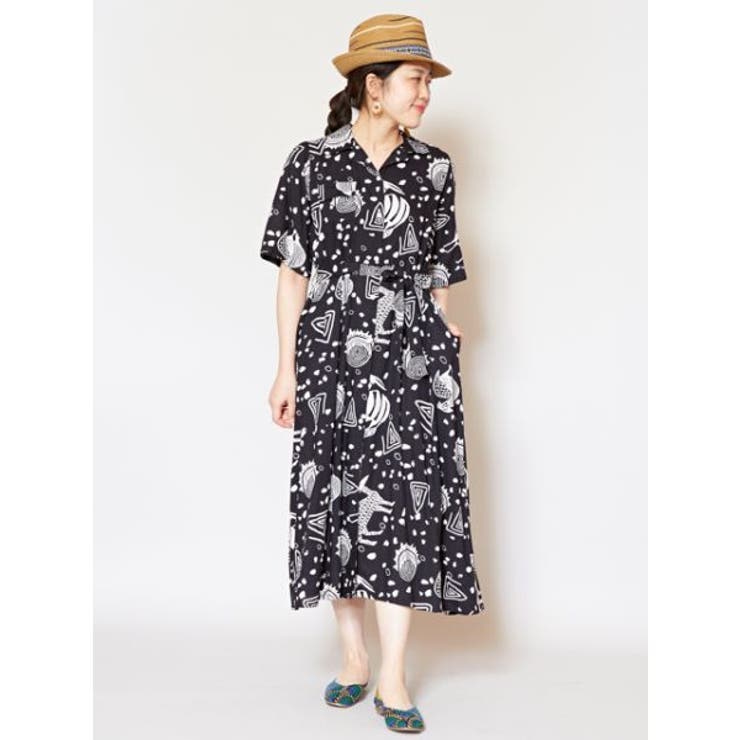 チャイハネ アフリカン柄シャツワンピース 品番 Acnw チャイハネ チャイハネ のレディースファッション通販 Shoplist ショップリスト