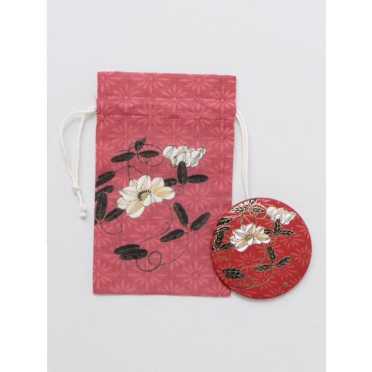 その他5 | 【カヤ】若冲鏡 巾着付き | アミナコレクション